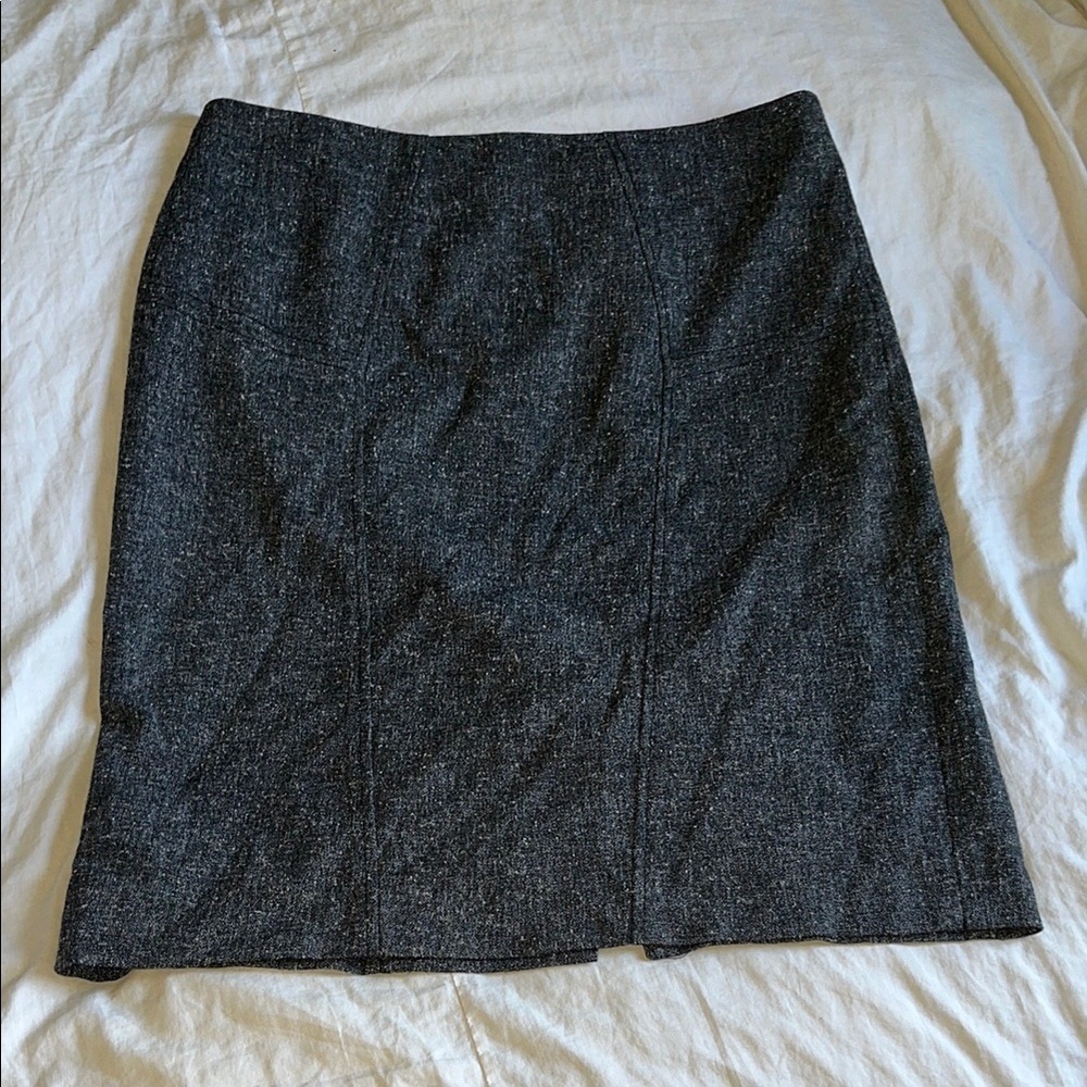 The Limited - Gray Pencil Skirt Knee-Length Work